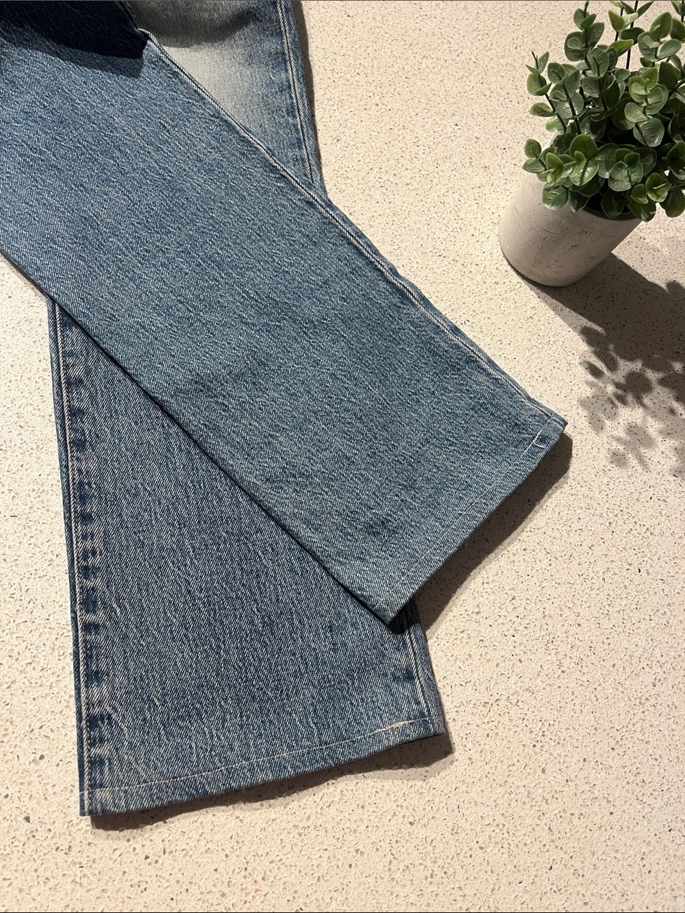 ROLLA’S Sz 24 Original High Rise Straight Jeans with Front Patch Pockets - Picture 10 of 15